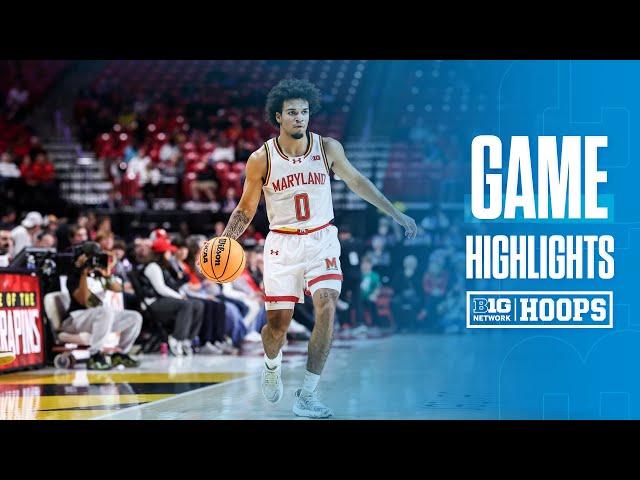 Mount St. Mary's at Maryland | Highlights | Big Ten Basketball | 11/08/2024