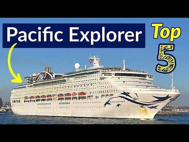 Top 5 BEST Things on Pacific Explorer Cruise Ship REVEALED! P&O Pacific Explorer!