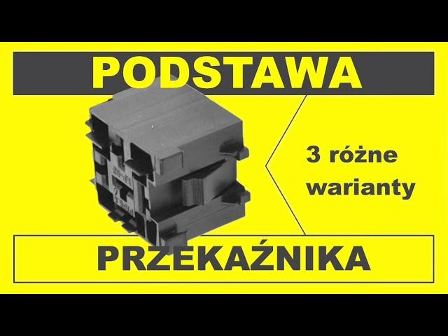 Podstawa przekaźnika 5 stykowa