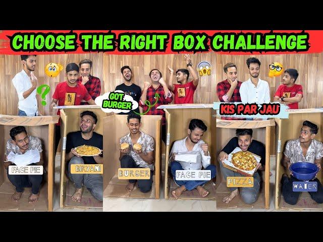 One Box Contains Good Things  And The Other Box Contains Bad Things  | Sahil Khan & Team | #fun