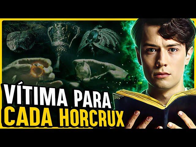 QUEM FORAM AS VÍTIMAS DE CADA HORCRUX DE VOLDEMORT E QUAL A ORDEM QUE FORAM FEITAS?