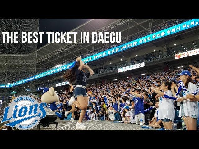 Korean Baseball in Daegu | Samsung Lions (Sports Vlog #18)