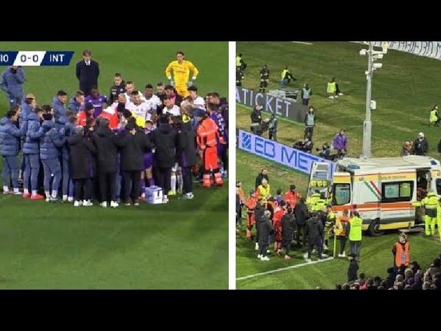 Pray for Edoardo Bove Collapsed , Fiorentina vs Inter Milan (0-0), Goals Results and Highlights