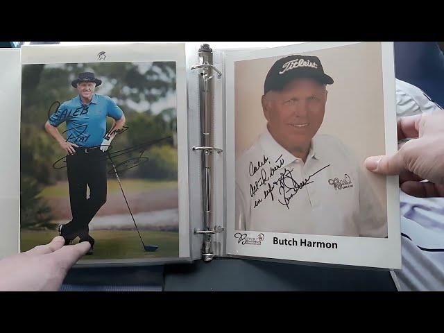 Revisiting The TTM Autograph Collection  - Golf Autographs