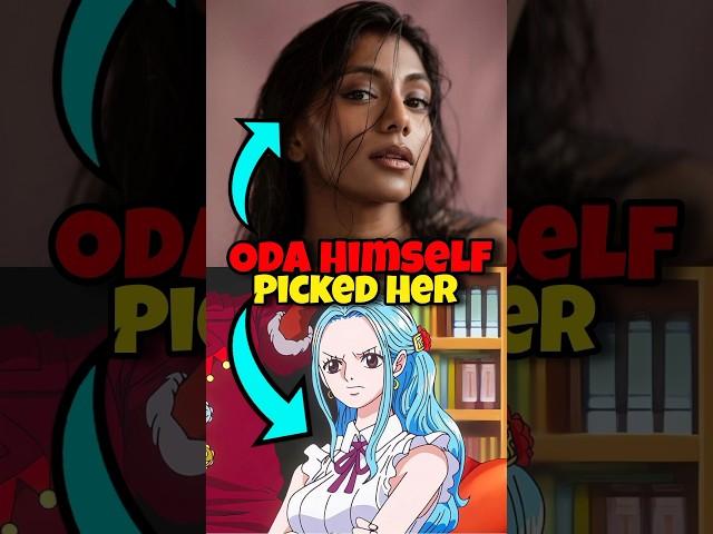 One Piece fans are upset after Oda picked Charithra Chandran as Vivi #shorts