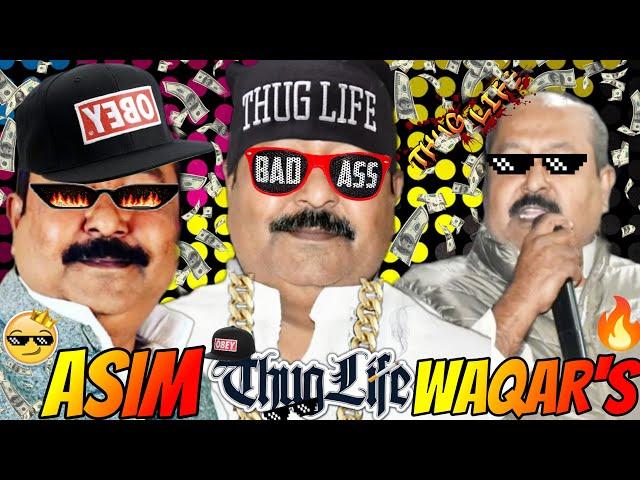 ASIM WAQAR'S ULTIMATE SAVAGE THUG LIFEASIM WAQAR DESTROYED GODI MEDIA AND BJP#BILLUTALKS