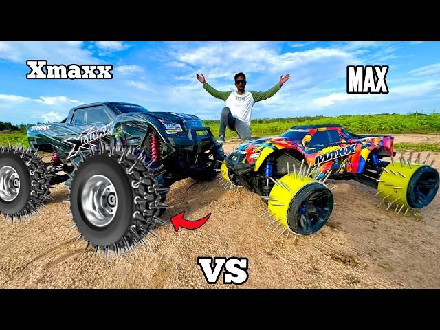 RC Xmaxx Ultimate Vs RC Spike Car - Chatpat toy TV