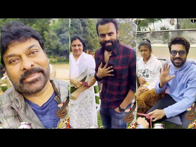 Mega Star Chiranjeevi Family Sankranthi Celebration 2022 #shorts | Movie Volume |