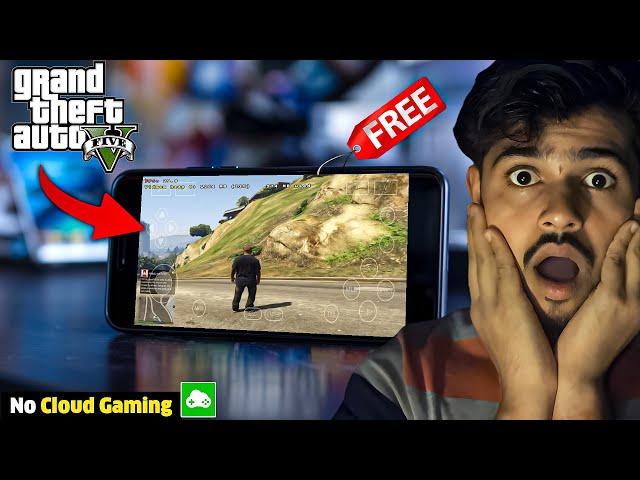 How to Play GTA 5 on Android Smartphone |  2024