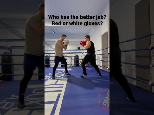 Who has the better jab? #shorts #boxing #boxershorts #boxingtraining #boxer #tyson #jab