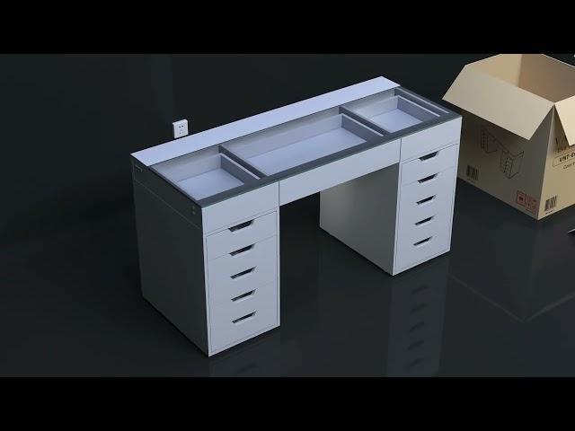 EVA Vanity Desk Installation Guide#VANITII #VANITII UK#EVA vanity #vanity #furniture