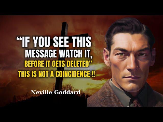 Neville Goddard - ONLY A FEW WILL SEE THIS MESSAGE! It's No Accident