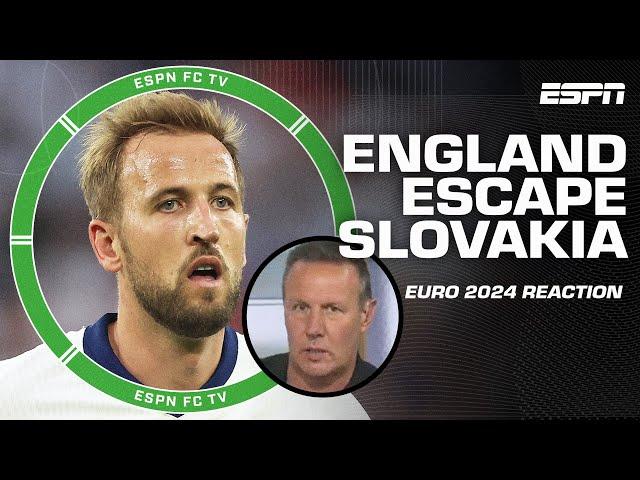 FULL REACTION to England-Slovakia Euro 2024  'LUCKY ENGLAND HAVE BEEN GARBAGE!' - Burley! | ESPN FC