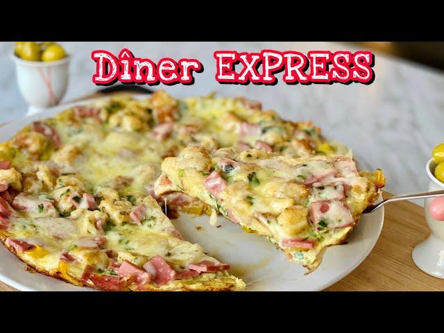 DELICIOUS EXPRESS DINNER RECIPE READY IN 10 MINUTES  WITH SUBTITLES.