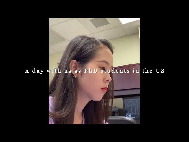 【美國留學Vlog】美國博士班的一天｜ A day with me as a PhD student in the US ｜喬治亞大學 ｜TheJennyLin