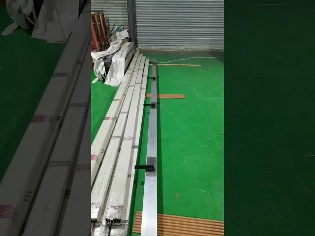 In ground automatic swing door opener. Concealed electric swing door mechanism. #autodoor