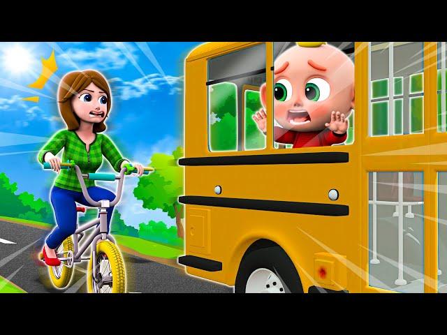 Wheel on The Bus Song + Funny Kids Songs and More Nursery Rhymes & Kids Songs - PIB Little Song