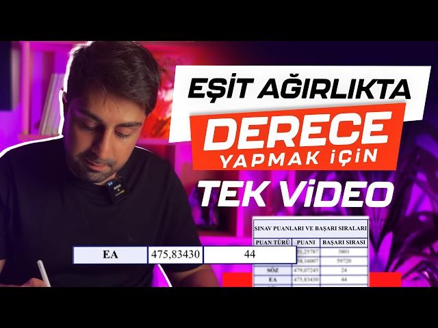 Eşit Ağırlıkta Derece Yapmanın Formülü! #yks2025 #tyt #ayt