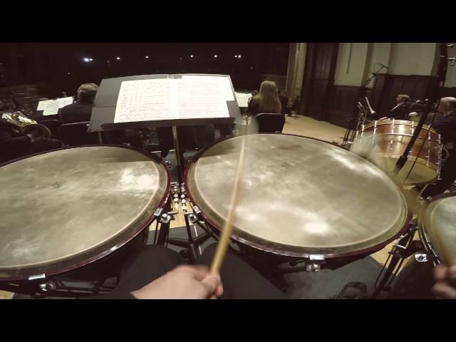 A Day in the life of the DSO Percussionists