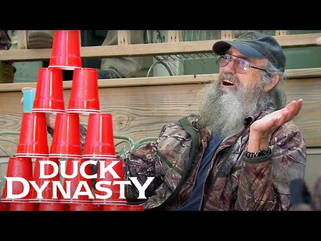 Duck Dynasty: Jase and Willie Challenge Alan and Jep to a Survival Race