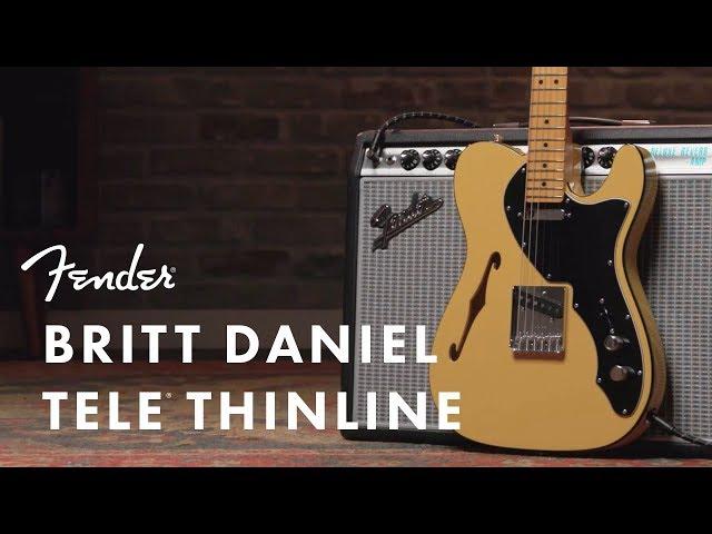 Britt Daniel Tele Thinline: In-Depth Look | Artist Signature Series | Fender