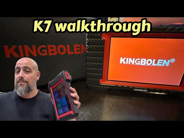 How I use the Kingbolen K7 OBD scan tool to scan cars and diagnose a car