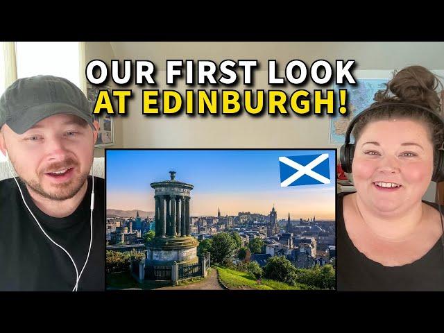 Americans React: Edinburgh, Scotland | This city is stunning! 