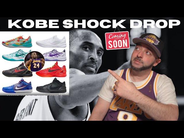 Live Cop- Kobe Day Shock Drop/Restocks & The Air Jordan 4 "White Thunder"