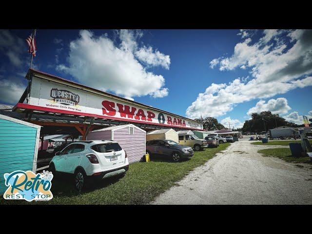 Thrifting Swap-O-Rama in Webster Florida, A Gigantic Flea Market Held On Mondays | Thrift With Me