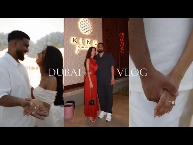 DUBAI VLOG PART 1 | WE'RE ENGAGED !! | NAV & DILS