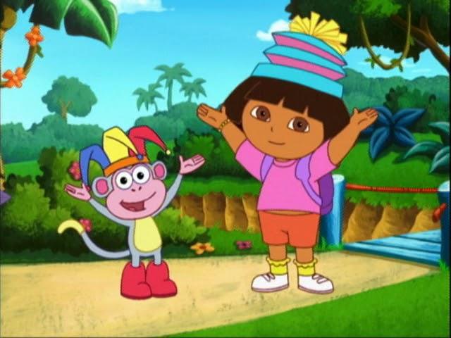 Dora and Boots Makes the Grumpy Old Troll Laugh (No Screen Bug)