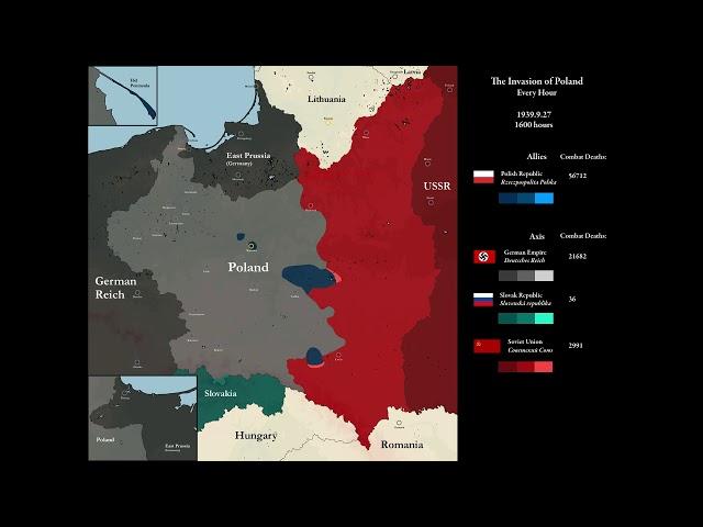 The Invasion of Poland (1939): Every Hour