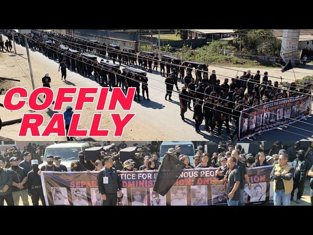 Silent Protest Coffin Rally | Mipui an Thahnem  Hne | #manipurcrisis #rally