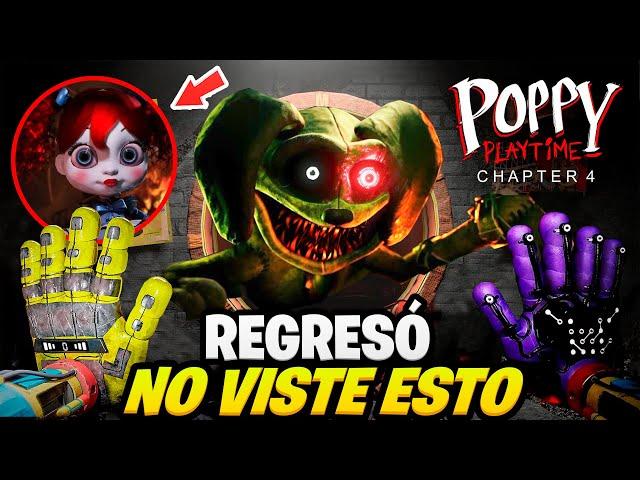 DOGDAY ESTÁ VIVO! Poppy Playtime 4 Nuevos SECRETOS REVELADOS! Lo SALVAREMOS? ESTO PASARÁ TEORÍA