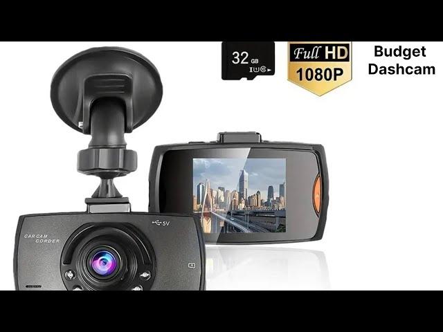 Budget HD Dashcam 1080p
