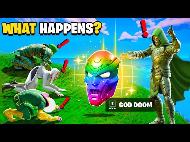 What Happens if ULTRA DOOM Meets ALL BOSSES in Fortnite