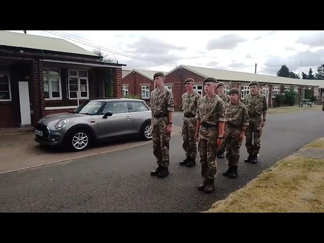 Cadets Marching