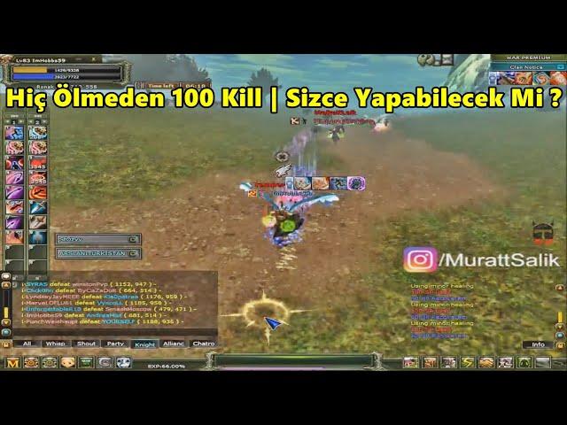 DomenicoWacco - Hiç Ölmeden 100 Kill Alma İddiasına Girerse! | Eski Yayınlar | Knight Online