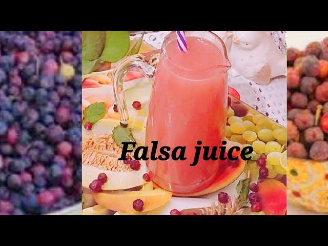 Refreshing and healthy Falsa Juice Recipe by Syed Maria's kitchen