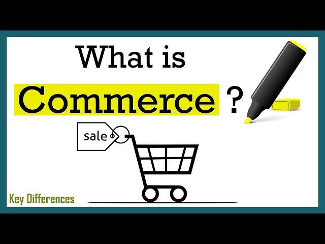 What is Commerce? | Characteristics, Functions and Classification