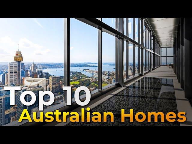 Top 10 BEST Houses of 2024 | Most Expensive Houses | Australia Mansion Tour