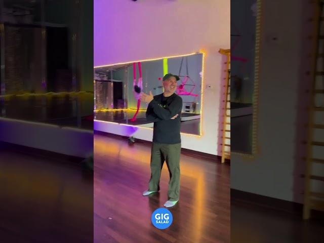 Mark Learns How to be an Aerialist | GigSalad