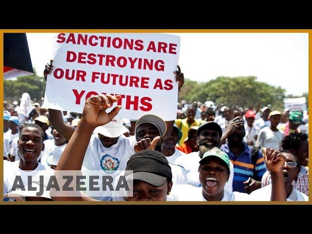 Thousands in Zimbabwe denounce 'evil' Western sanctions