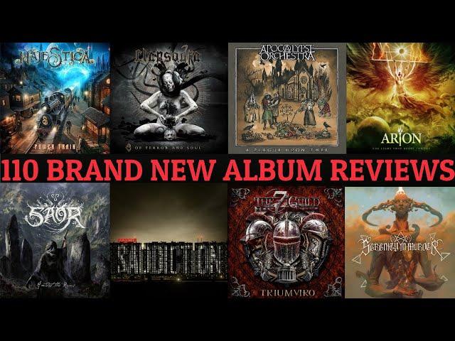 Everything I Reviewed in February 2025 (110 albums)