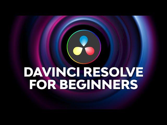 DaVinci Resolve Beginner Tutorial | Free Video Editing