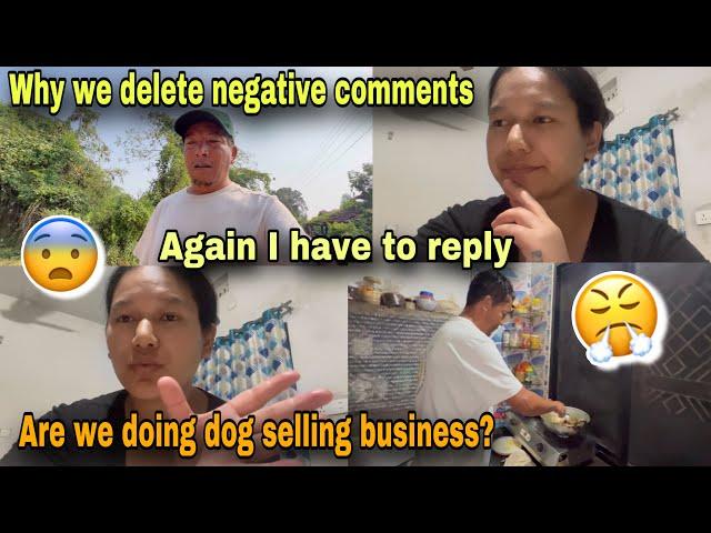 REPLYING TO THE BAD COMMENTS WHY WE DELETE NEGATIVE COMMENTS, ARE WE DOING DOG SELLING BUSINESS?