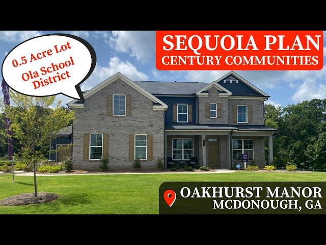 Living In McDonough, GA | Century Communities | Model Home Tour | Sequoia Plan | Atlanta New Homes