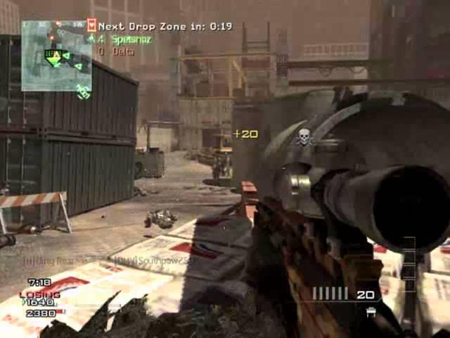 MW3 4MAN EPIC KILL - Dirty Rear