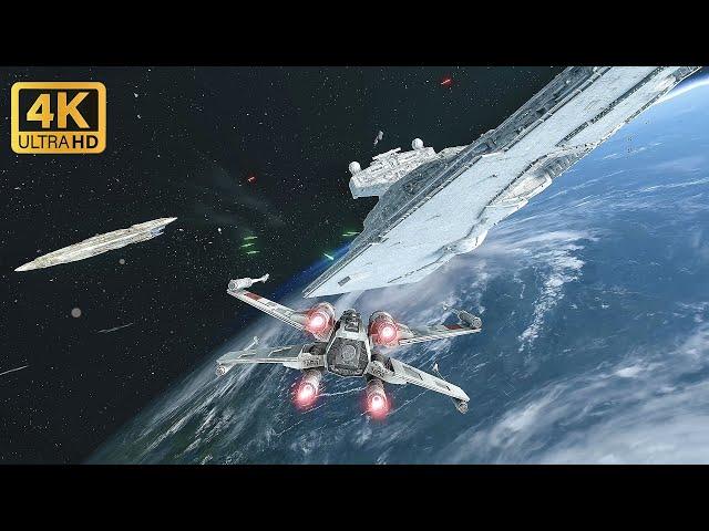 Epic Space Battle of Naboo - Star Wars Battlefront 2