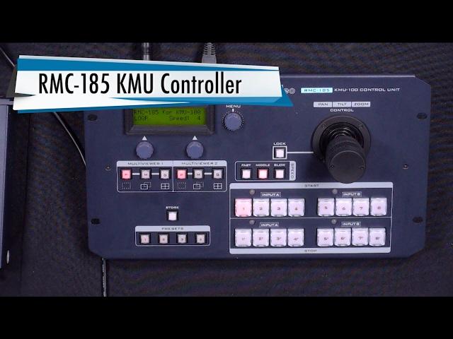 Datavideo How to Tutorial: Controlling the KMU-100 Using the RMC-185